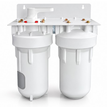 ROTEK DUAL BACKWASH 50/10 – Prefiltro doble Jumbo con contralavado para sistemas UV de alto caudal