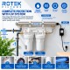 ROTEK DUAL BACKWASH 50/10 – Prefiltro doble Jumbo con contralavado para sistemas UV de alto caudal