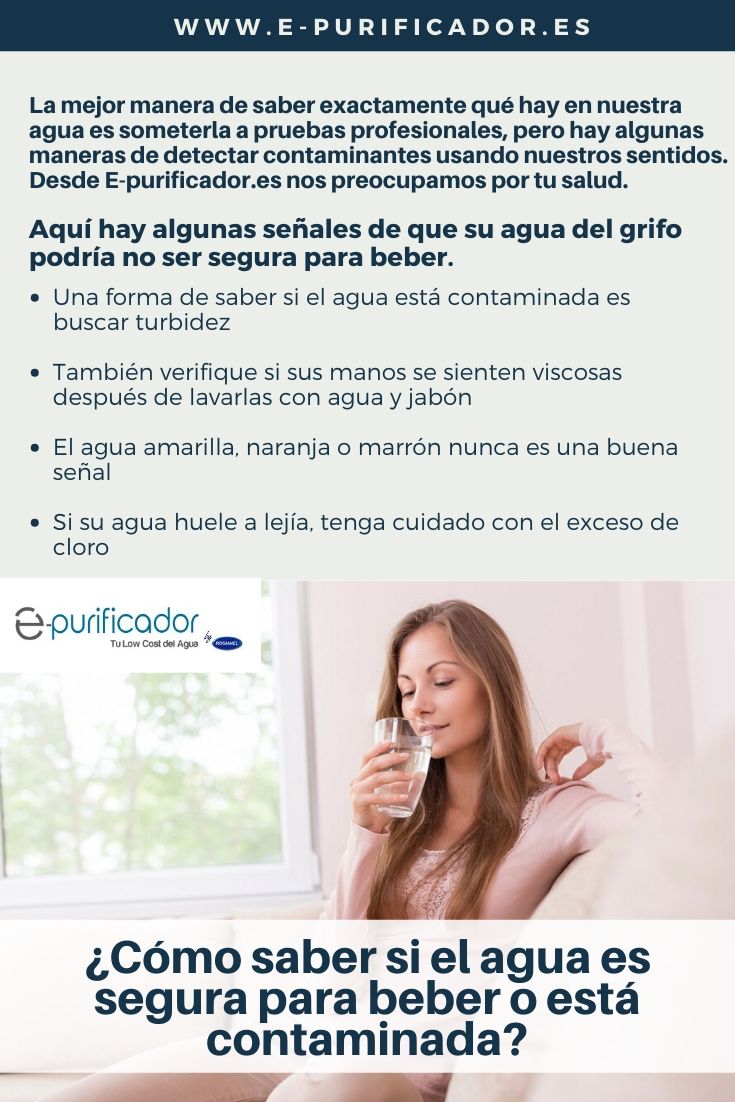 Agua contaminada